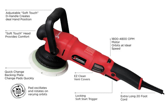 Dual Action Polisher Pro