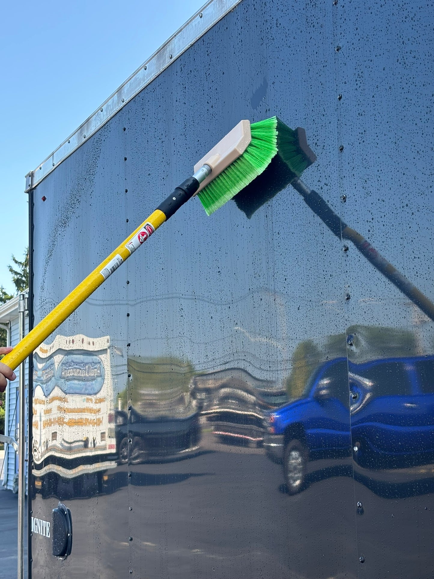 Yellow 4-8Ft Heavy Duty Extension Pole