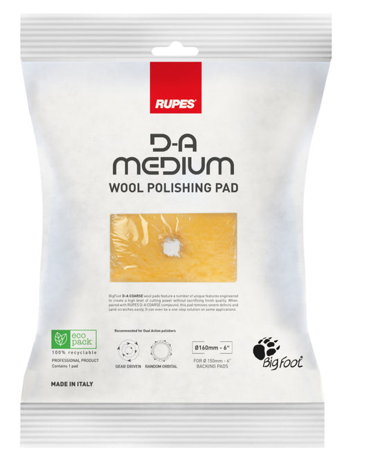 Rupes Medium Wool Pad