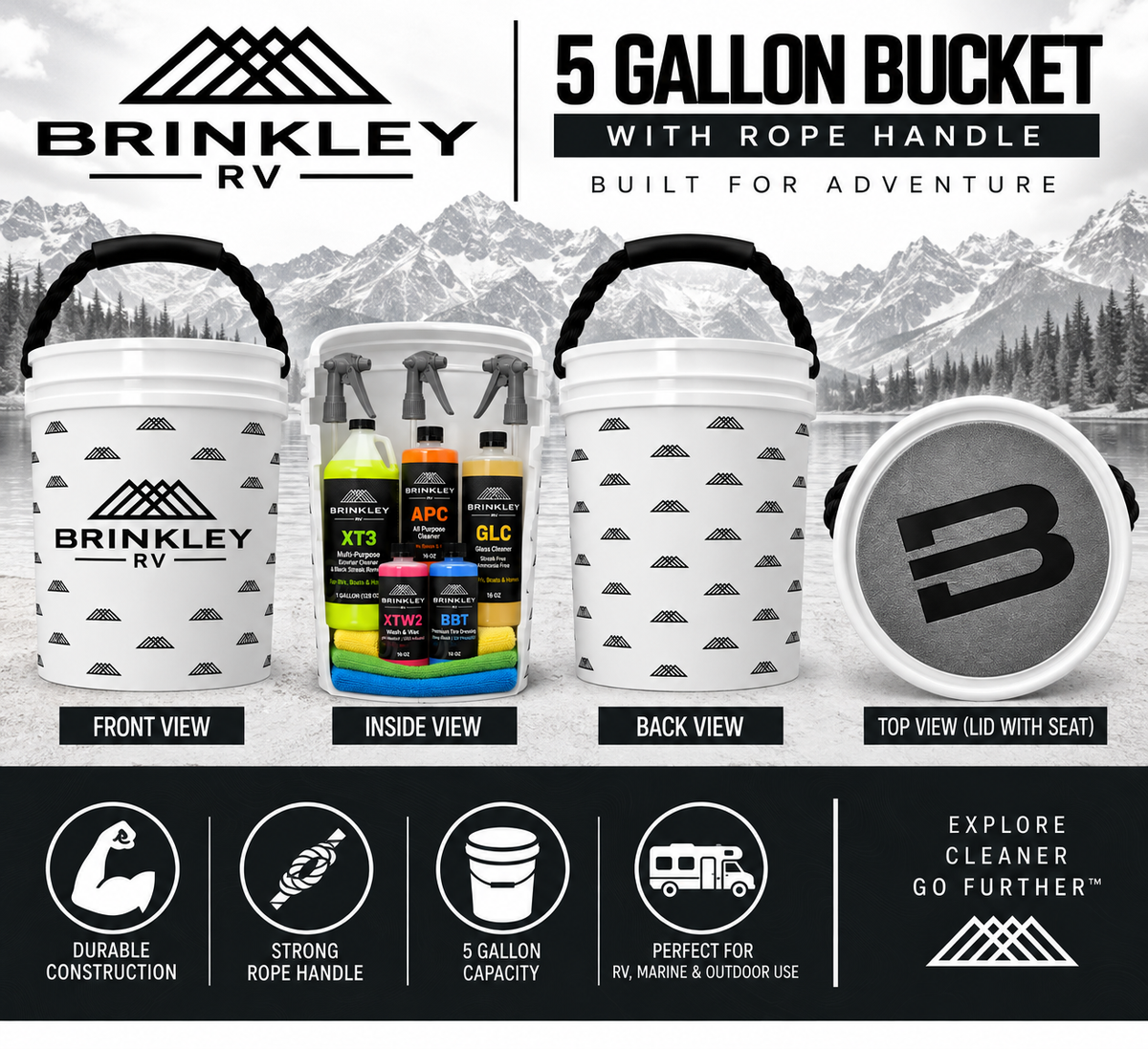 Brinkley Bucket O' Clean
