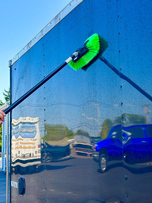 Green RV Wash Brush
